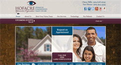 Desktop Screenshot of hofacreoptometric.com